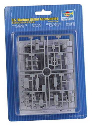 Trumpeter 1/350 U.S. Marines Armor Accessories, Mehrfarbig, TRU06640, Mittel von Trumpeter