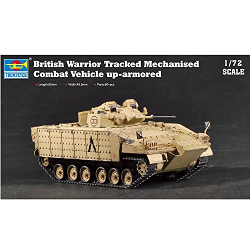 Trumpeter 07102 Modellbausatz British Warrior Tracked Mech.Combat Veh. von Trumpeter