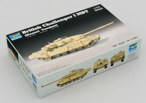 Trumpeter 07105 Modellbausatz British Challenger 1MTB (Desert version) von Trumpeter