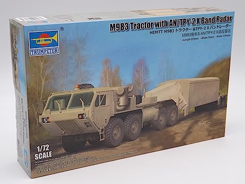 Trumpeter - 1/72 M983 mit AN/TPY2x Band Radar - Plastikmodellbausatz von Trumpeter