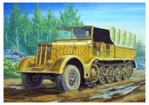 Trumpeter 07203 Modellbausatz Sd.Kfz. 9 Famo 18 t Zugkraftwagen von Trumpeter