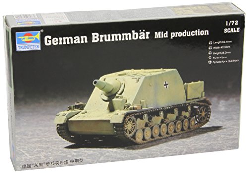 Trumpeter 07211 Modellbausatz German Brummbär Mid Production von Trumpeter