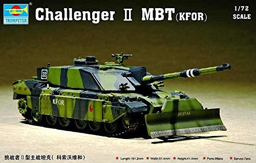 Trumpeter 07216 Modellbausatz Challenger II MBT (KFOR) von Trumpeter