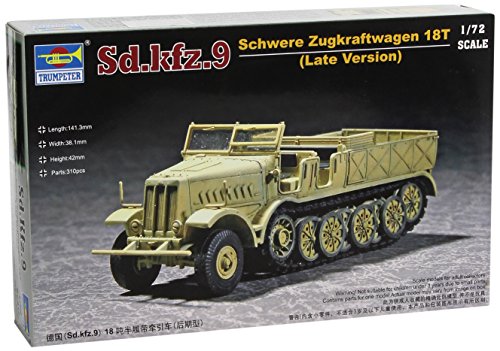 Trumpeter 07252 Modellbausatz Sd.Kfz. 9 schwerer Zugkraftwagen 18t Type F3 Trumpeter 07252 Modellbausatz Sd.Kfz. 9 schwerer Zugkraftwagen 18t Type F3 von FALLER