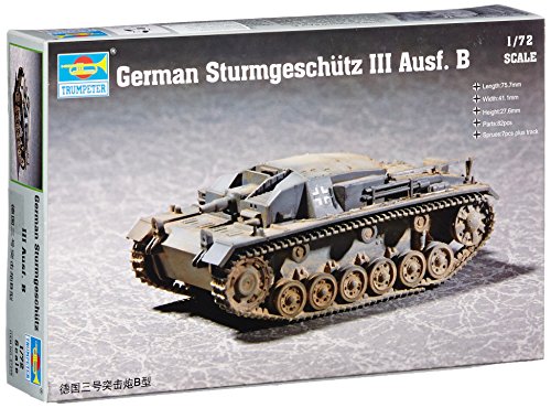 Trumpeter 07256 Modellbausatz German Sturmgeschütz III Ausf. B von Trumpeter