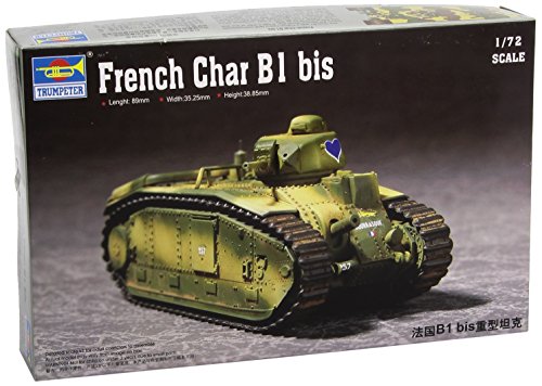 Trumpeter 07263 Modellbausatz French Char B1Heavy Tank von Trumpeter