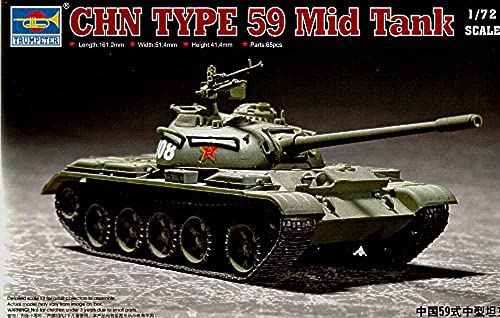 Trumpeter 07285 Modellbausatz Chinese Type 59 Main Battle Tank von Trumpeter