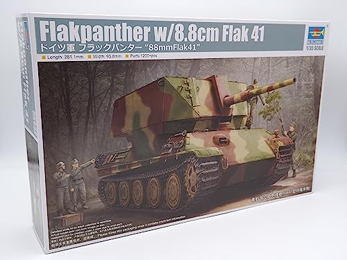 Trumpeter 009530 1/35 Flakpanzer mit Flak 41 Plastikmodellbausatz von Trumpeter