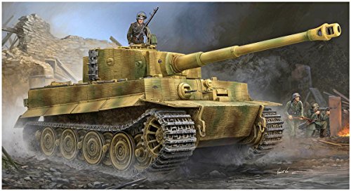 Trumpeter TRU09540 9540 12785 Pz.Kpfw.Vi AUSF. E, Sd.Kfz181, Tiger 1 mit Zimmerit Plastikmodellbausatz, Modelleisenbahnzubehör, Hobby, Modellbau, Mehrfarbig von Trumpeter