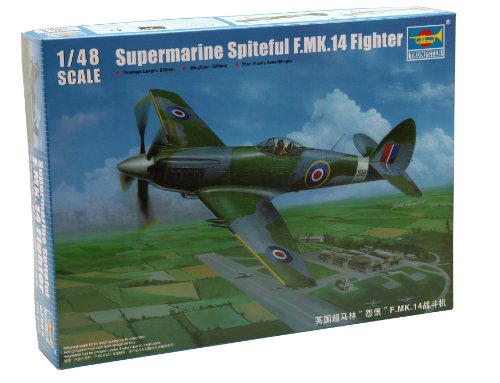 Trumpeter 2850 Modellbausatz Supermarine Spiteful F.MK.14 Fighter von Trumpeter