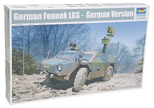 Trumpeter 5534-1/35 Fennek LGS, deutsche Version, Panzer, Grau von Trumpeter