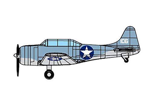 Trumpeter 6404 1/350 SBD-3 Dauntless Fighter Modellbausatz, Modellbauzubehör, Mehrfarbig von Trumpeter