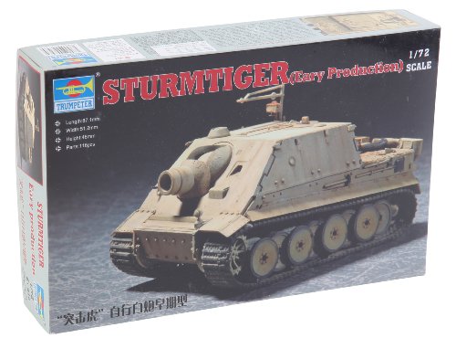 Trumpeter 7274-1/72 Sturmtiger Assault Mort Fahrzeug, Mittel, Verschieden von Trumpeter