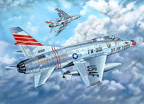 Trumpeter - 1/32 D-100C Super Sabre - Plastikmodellbausatz von Trumpeter