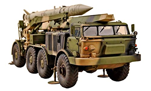 Trumpeter - 1/72 9P113 Tel mit 9M21 Rakete auf 9K52 Luna-M-Transporter - Plastikmodellbausatz von Trumpeter