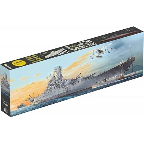 Trumpeter G2B5058052000 Glow2B 1:200-Yamato Battleship, Premium Scale Model Kit von Trumpeter