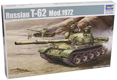 Trumpeter TRU00377 377 Modellbausatz Russian T-62 Mod 1972 von Trumpeter