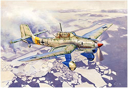 Trumpeter TRU02422 1/24 Junkers Ju-87B-2/U4 Stuka, Mehrfarbig von Trumpeter