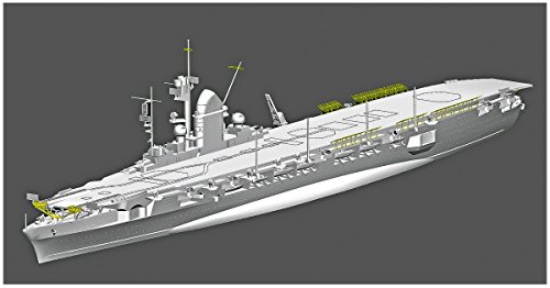 Trumpeter 006710 German Navy Aircraft Carrier DKM Peter Strasser Auto Plastikmodellbausatz, Farbig von Trumpeter