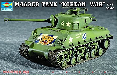 Trumpeter TRU07229 7229 Modellbausatz M4A3E8 Tank (T80 Track) von Trumpeter