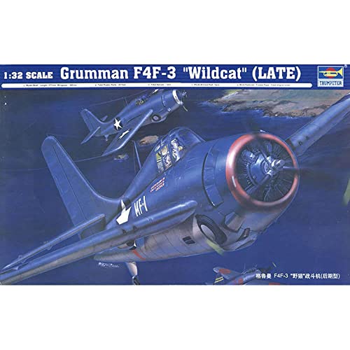 Trumpeter TSM-2225 2225 Modellbausatz Grumman F4F-3 ''Wildcat'' (late) von Trumpeter