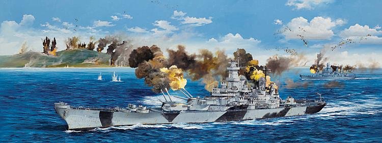 USS Iowa BB-61 von Trumpeter