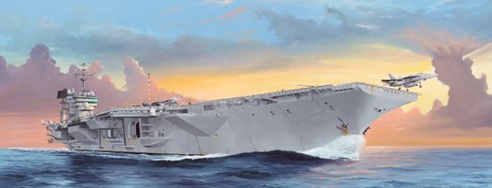 USS Kitty Hawk CV-63 von Trumpeter