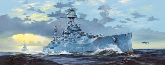 USS New Texas BB-35 von Trumpeter