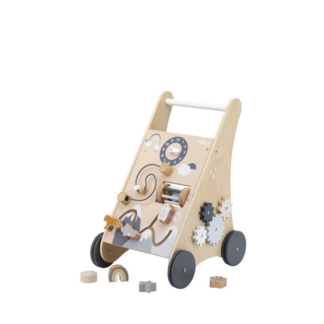 Tryco Wooden Babywalker With Blocks von Tryco