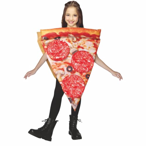 Unisex Essen Pizza Kostüm Tunika Schwamm Anzug Kinder Neuheit Lustiges Outfit Purim Karneval Halloween Party Cosplay Kostüm Für Kinder von Tsffae