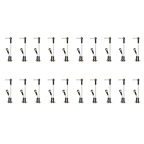 TsoLay 20 Set Lenken Stange Servo Stange Upgrade Teile für B14 B24 B16 B36 C14 C24 C44 1/16 RC von TsoLay