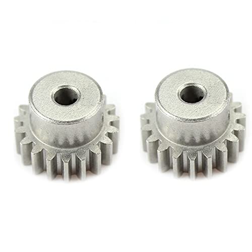 TsoLay 2X Metall 19T Motor Zahnrad Ritzel 124016-2178 für 144010 124016 124017 Bürstenlos RC Auto Teile Zubehör von TsoLay