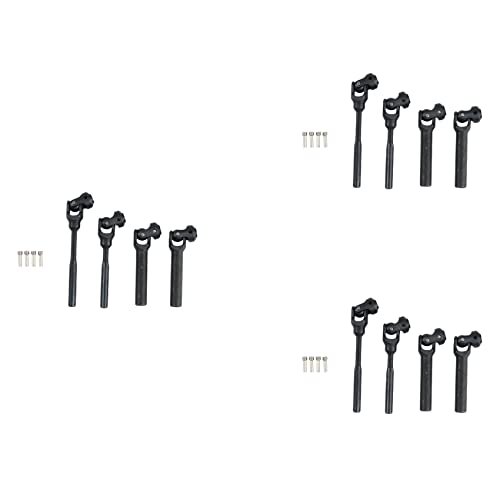 TsoLay 6 Stücke Antriebswelle CVD IRC00220 für 12,3 313 mm Radstand Axial SCX10 & SCX10 II 1/10 von TsoLay