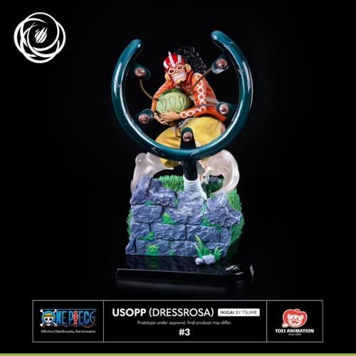 Tsume One Piece Ikigai Collection Usopp Dressrosa Statue aus Kunstharz im Maßstab 1/6 Tsume One Piece Ikigai Collection Usopp Dressrosa Statue aus Kunstharz im Maßstab 1/6 von Tsume