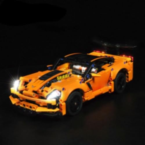 Ttrzlrb LED Beleuchtung Kit für Orange Sports Car 42093 Bausteine Modell Nicht Enthalten Modell Dekorative Lichter Modell für Sammler Bausteine von Ttrzlrb