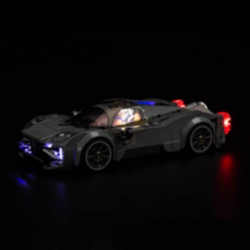 Ttrzlrb LED-Beleuchtungsset Entworfen für das Modellbauset für Rennwagen 76915 - kein Blockset (klassische Version) Dekorative Lichter für Spielzeug von Ttrzlrb