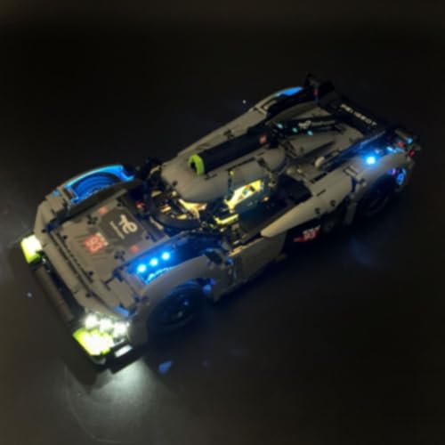 Ttrzlrb LED-Beleuchtungsset für 42156 Hybrid Hypercar – für Technic-Bausteinmodell – Modellset Nicht enthalten,DIY-Fernbedienungsbeleuchtung von Ttrzlrb