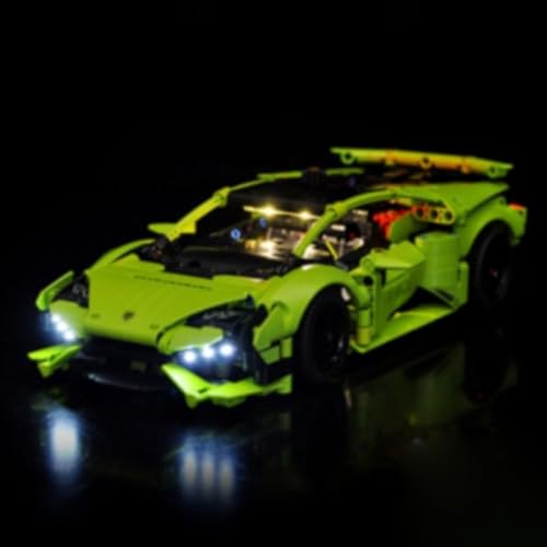 Ttrzlrb LED-Beleuchtungsset für Technic 42161 (kein Modell) – Lichtset für 42161 Advanced Sports Car Modellbauset,Klassische Version von Ttrzlrb