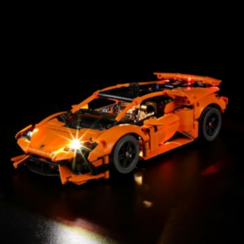 Ttrzlrb LED-Licht für 42196 Technic Orange Bausteine Modell (Bausatz Nicht enthalten) Spielzeug Sportwagen Dekorative Beleuchtung von Ttrzlrb