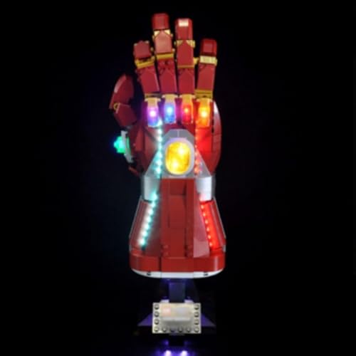 Ttrzlrb LED-Licht für 76223 Gauntlet Set,Design und Konfiguration für mit Modell 76223 (nur LED-Licht) Verbesserte Version von Ttrzlrb