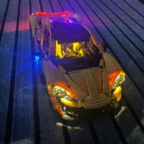 Ttrzlrb Licht für 42172 Supercar P1 – LED-Beleuchtungsset für Bausteinmodell – Nicht im Modellset enthalten,Spielzeugautobeleuchtung von Ttrzlrb