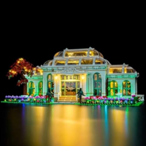 Ttrzlrb Licht für Botanischen Garten 21353 - Ideen Bausteine Modell - Ohne Blöcke Set,21353 Klassische Beleuchtung Zubehör von Ttrzlrb