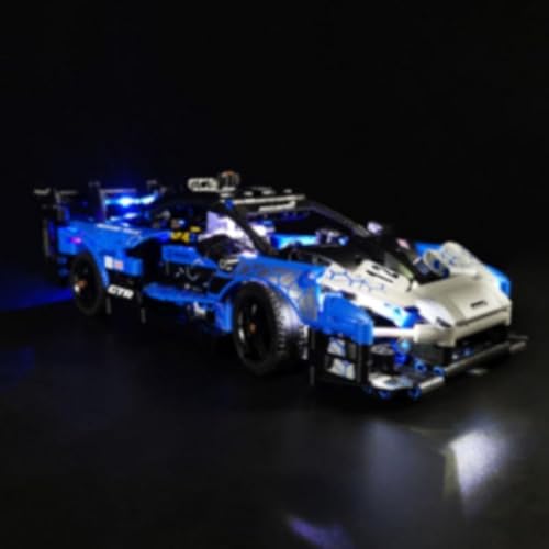 Ttrzlrb Lichtset für (Technic Senna GTR) Bausteinmodell - LED-Lichtset für 42123 (Modell Nicht im Lieferumfang enthalten) Classic Edition Geschenk von Ttrzlrb