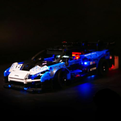 Ttrzlrb Lichtset für (Technic Senna GTR) Bausteinmodell - LED-Lichtset für 42123 (Modell Nicht im Lieferumfang enthalten) USB-Version Licht von Ttrzlrb