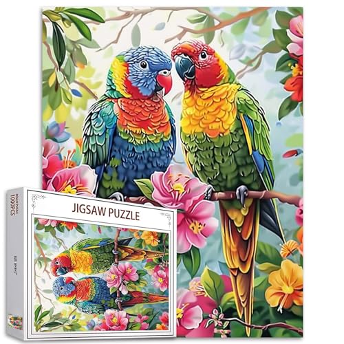 1000 Stück Puzzles für Erwachsene Graffiti-Vögel Malerei Jigsaw Puzzle Tier/Wildlife Puzzles für anspruchsvolle Familie Aktivität Spiel Tropischen Dschungel Blumen Kunst DIY Puzzle Wanddekoration 1000 Stück Puzzles für Erwachsene Graffiti-Vögel Malerei Jigsaw Puzzle Tier/Wildlife Puzzles für anspruchsvolle Familie Aktivität Spiel Tropischen Dschungel Blumen Kunst DIY Puzzle Wanddekoration von Tucocoo