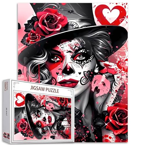 1000 Teile Flower Fairy Girl Puzzles für Erwachsene Modernes Porträtpuzzle für herausfordernde Familienspiele, farbenfrohe Puzzles für dekorative Geschenke 1000 Teile Flower Fairy Girl Puzzles für Erwachsene Modernes Porträtpuzzle für herausfordernde Familienspiele, farbenfrohe Puzzles für dekorative Geschenke von Tucocoo