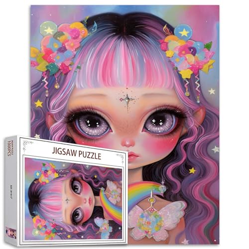 1000 Teile Regenbogen-Mädchen-Puzzle Exquisite niedliche Puppe Puzzles für Erwachsene Modische anspruchsvolle Heimdekoration Familie Puzzle perfekt für Spieleabende Wahl 1000 Teile Regenbogen-Mädchen-Puzzle Exquisite niedliche Puppe Puzzles für Erwachsene Modische anspruchsvolle Heimdekoration Familie Puzzle perfekt für Spieleabende Wahl von Tucocoo
