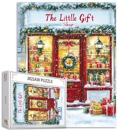 Weihnachten 1000 Stück Puzzles für Erwachsene Festivas Geschenk Shop Malerei Jigsaw Puzzle Geschenk Box 1000 Stück Puzzles Spiel Home Wall Decor DIY Craft Xmas Tree Puzzle Art Winter Scene Geschenk Weihnachten 1000 Stück Puzzles für Erwachsene Festivas Geschenk Shop Malerei Jigsaw Puzzle Geschenk Box 1000 Stück Puzzles Spiel Home Wall Decor DIY Craft Xmas Tree Puzzle Art Winter Scene Geschenk von Tucocoo