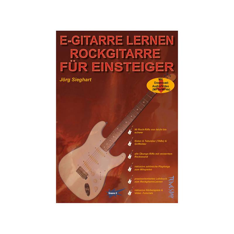 Tunesday E-Gitarre lernen - Rockgitarre für Einsteiger von Tunesday