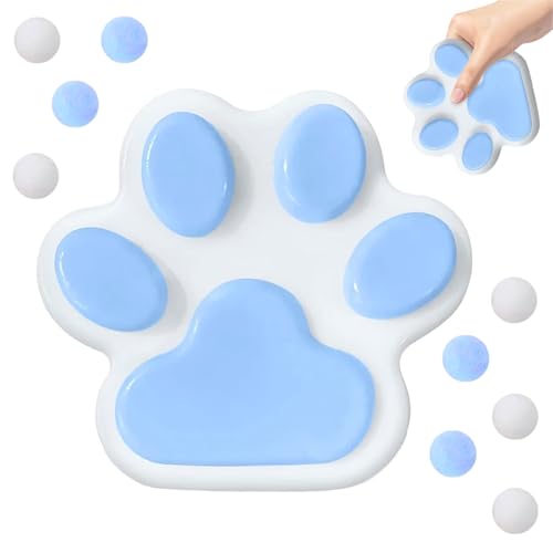 Tuofang Kawaii Katzenpfoten Squeeze Spielzeug, Anti Stress und Angst Relief, Süß und Weich, Geeignet für Kinder und Erwachsene Aller Altersgruppen von Tuofang